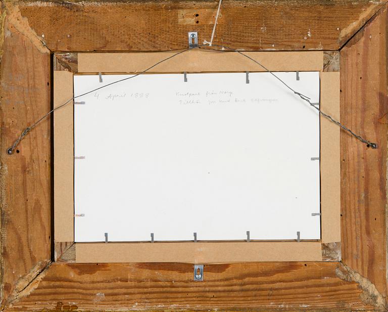 Oscar Kleineh, Mor och barn vid stormande Hav.