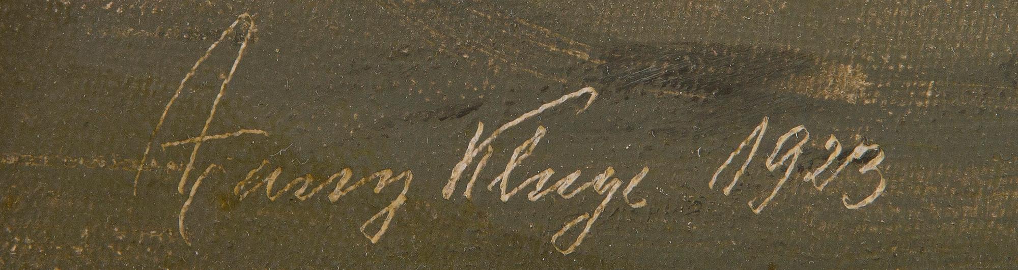 Harry Kluge, Warship in the Twilight.