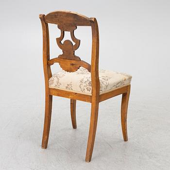 Stolar, 6 st, Karl Johan, 1800-talets mitt.
