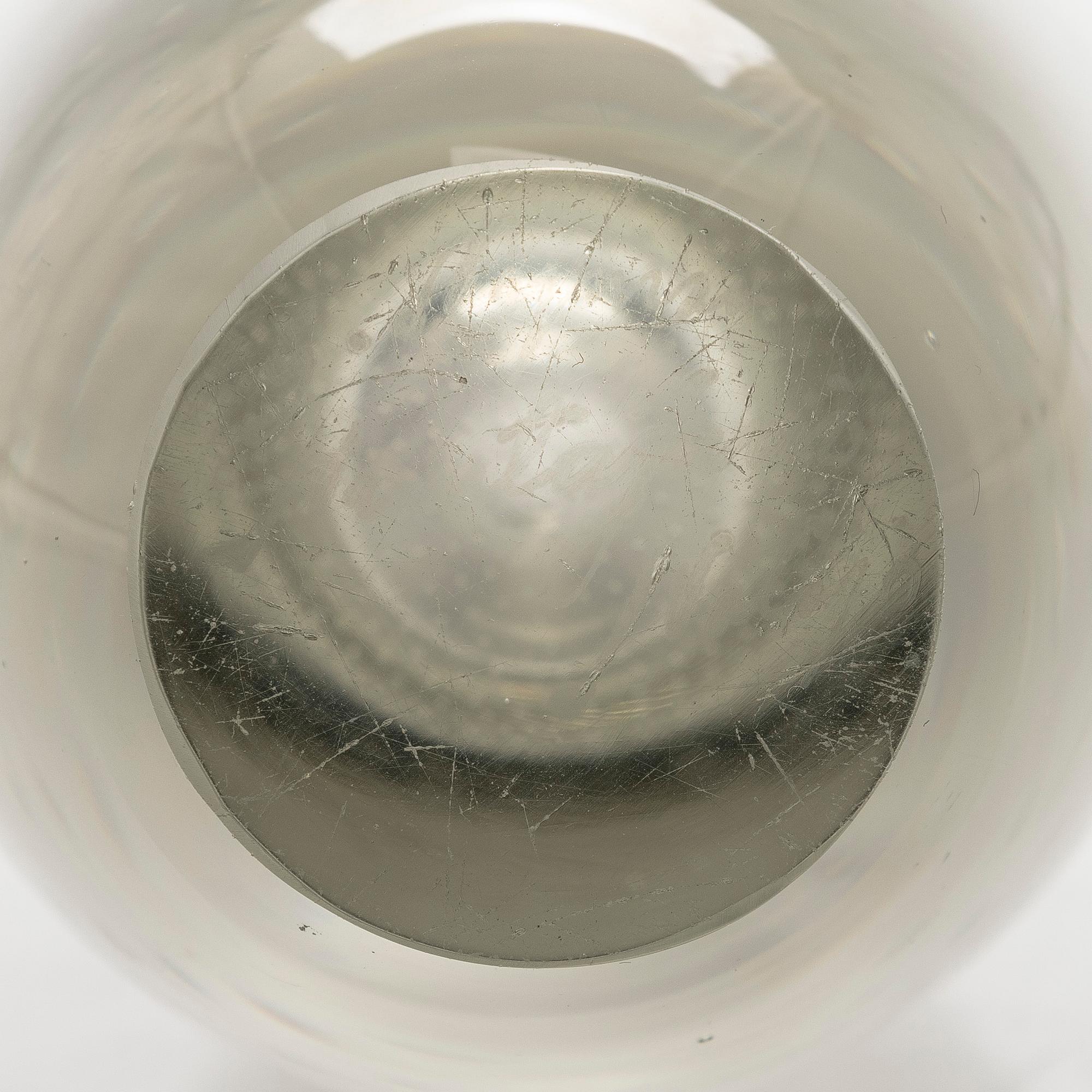 Gunnel Nyman, maljakko, malli "GN 25", signeerattu G. Nyman Nuutajärvi Notsjö.