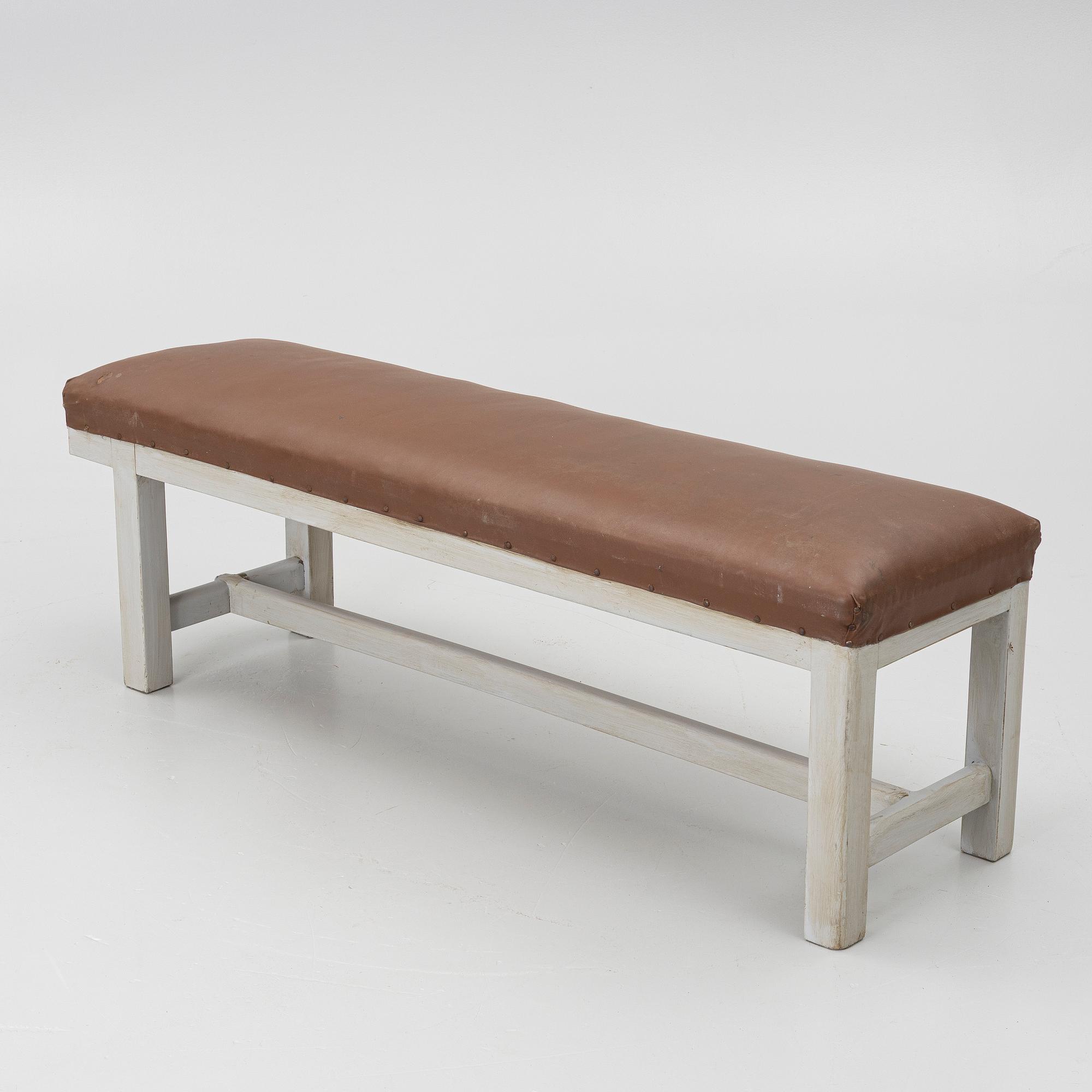 Bench, circa the mid-20th century.