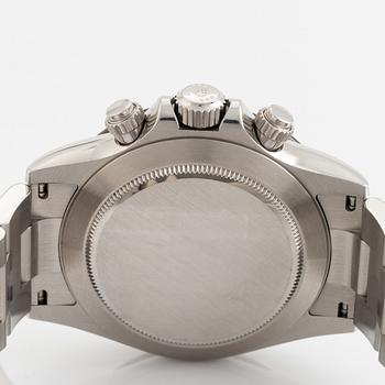 Rolex, Cosmograph, Daytona, chronograph, wristwatch, 40 mm.