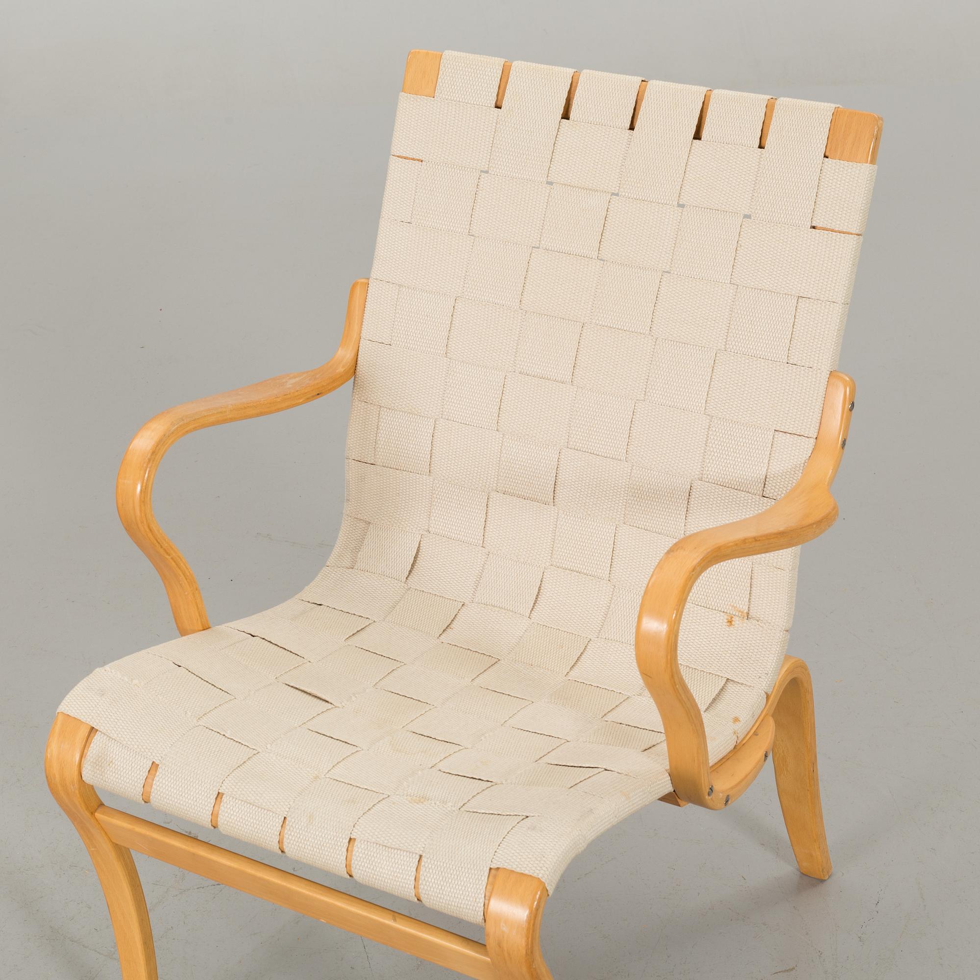 A Bruno Mathsson armchair, "Mina, 20/21th century,