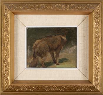 BERNDT LINDHOLM, oil on canvas, not signed.