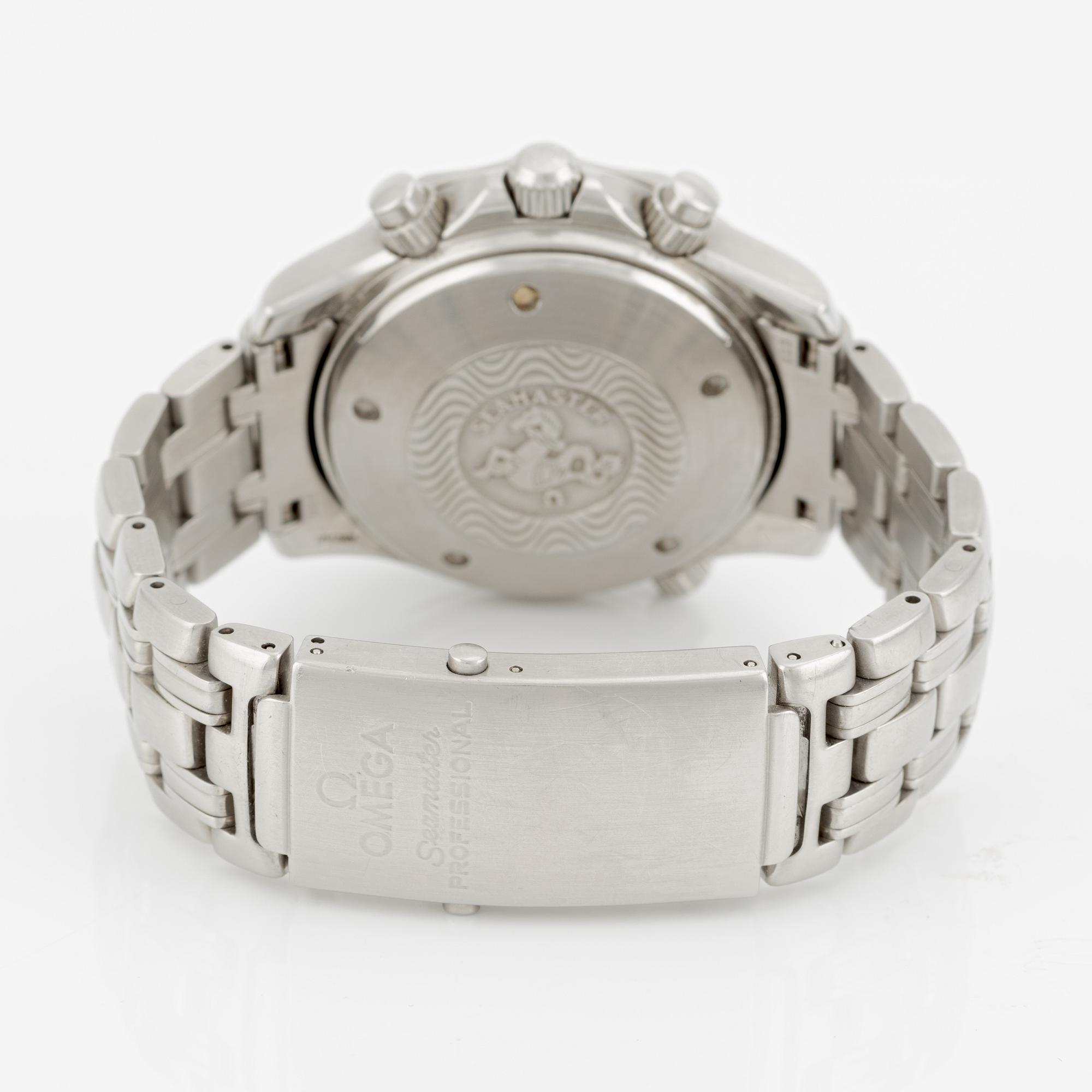 Omega Seamaster, Professional, chronograph, wristwatch, 41.5 mm.