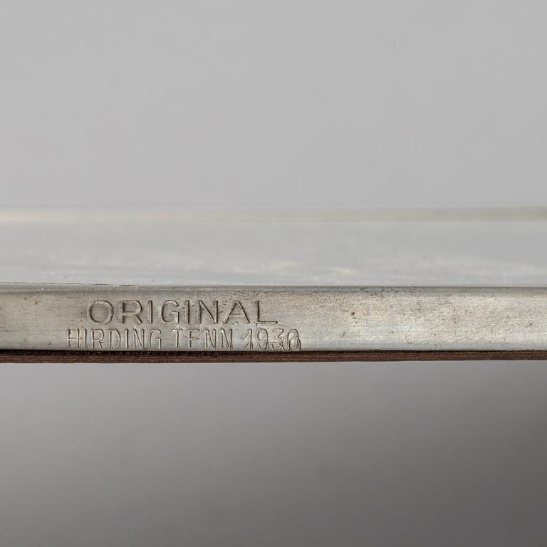 SPEGEL samt SPEGELLAMPETTER, tenn, 1930-tal.