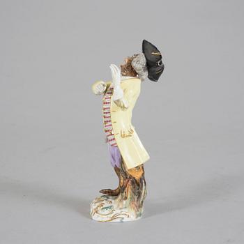 FIGURIN, porslin, Meissen, 1800-tal.