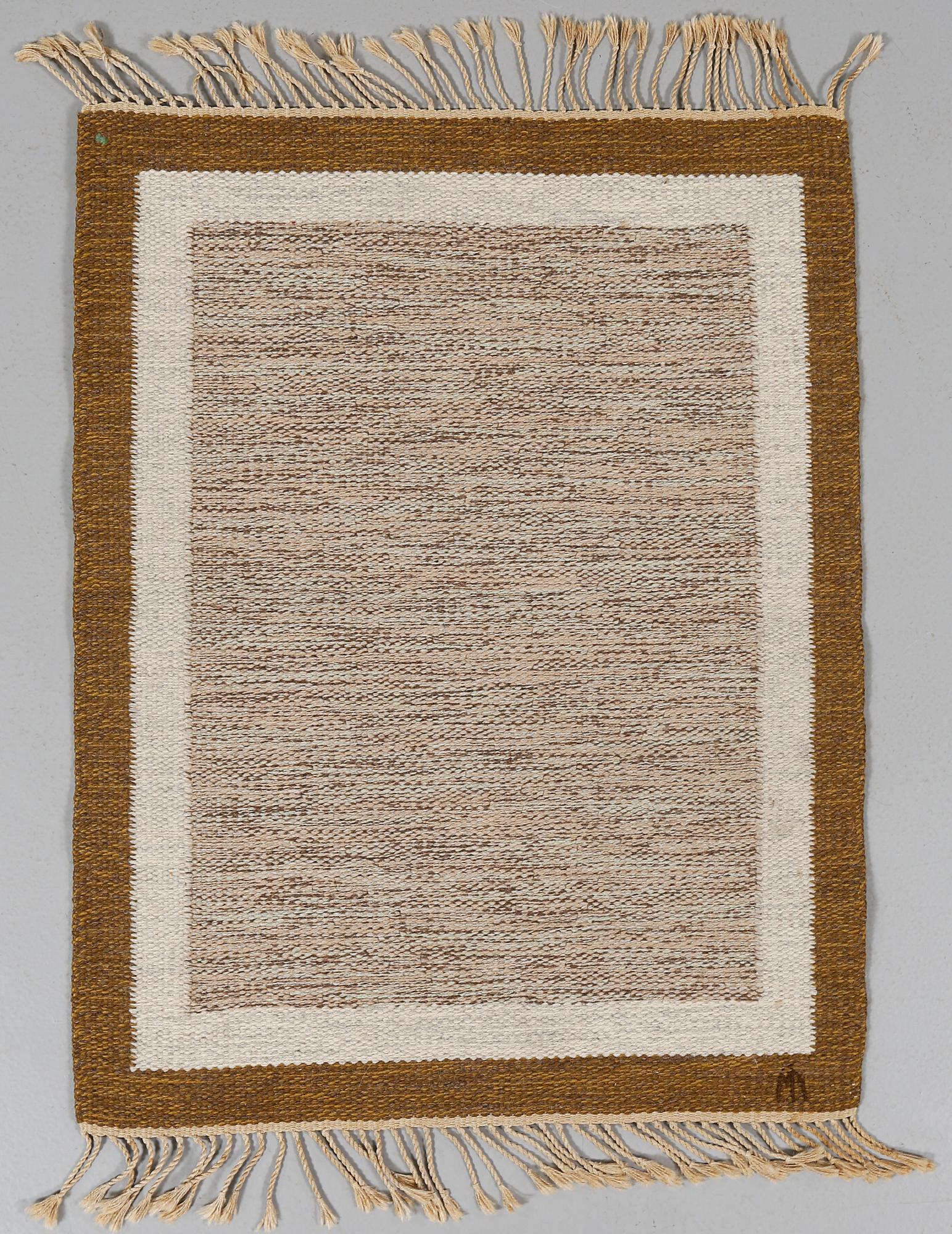 MATTA, rölakan, Margareta Åkerberg, signerad MÅ (även med vävarsignatur), 1960-tal, 92 x 70 cm.