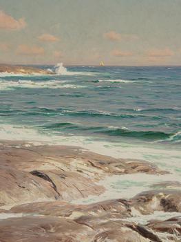 Johan Krouthén, Cliffs by the sea, Marstrand.