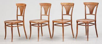 STOLAR, 4 st, Thonet, 1900-talets början.