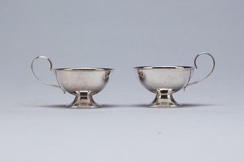 PUNCHBÄGARE, 13 st, silver.
