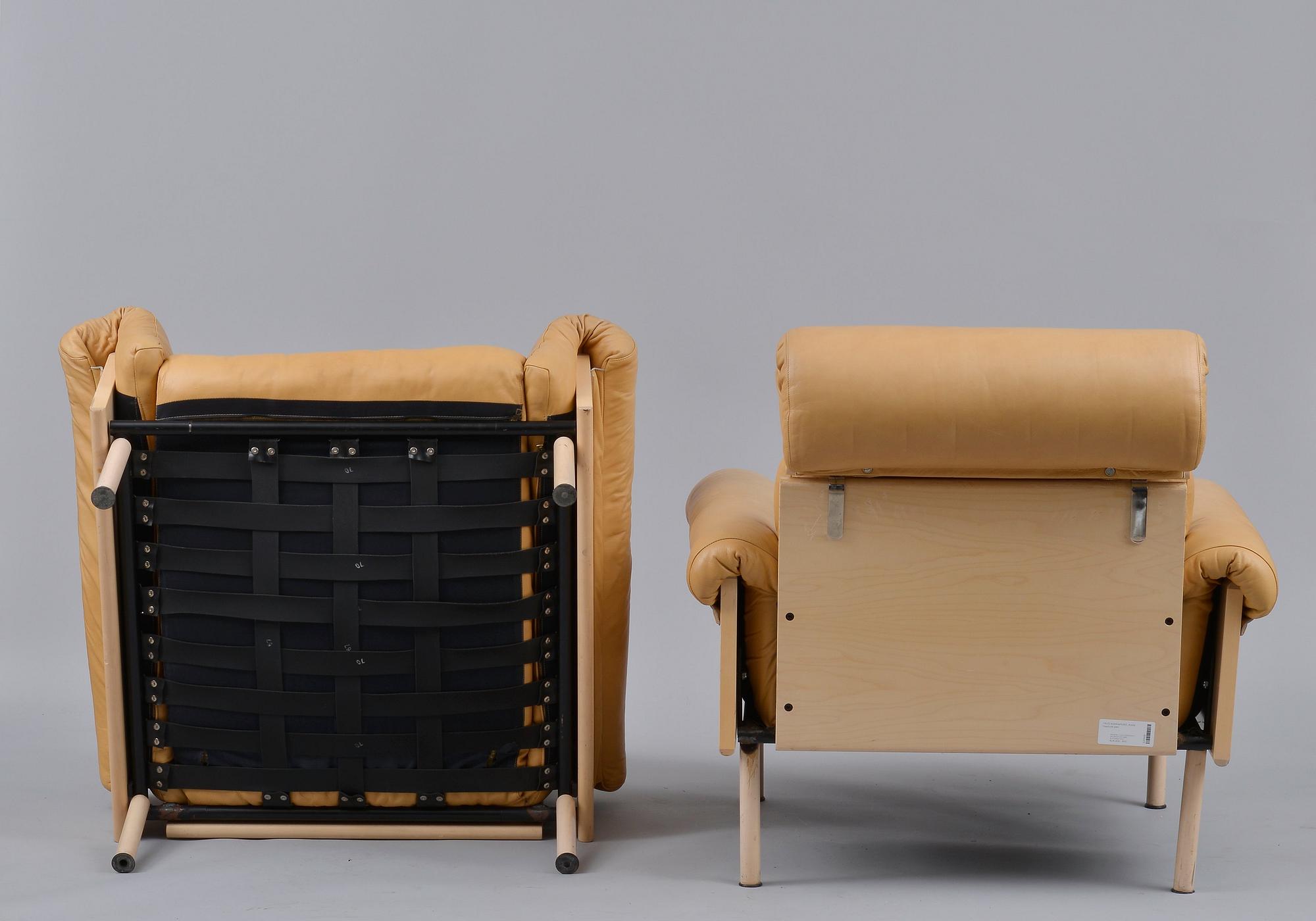 Yrjö Kukkapuro, FÅTÖLJER, ETT PAR.