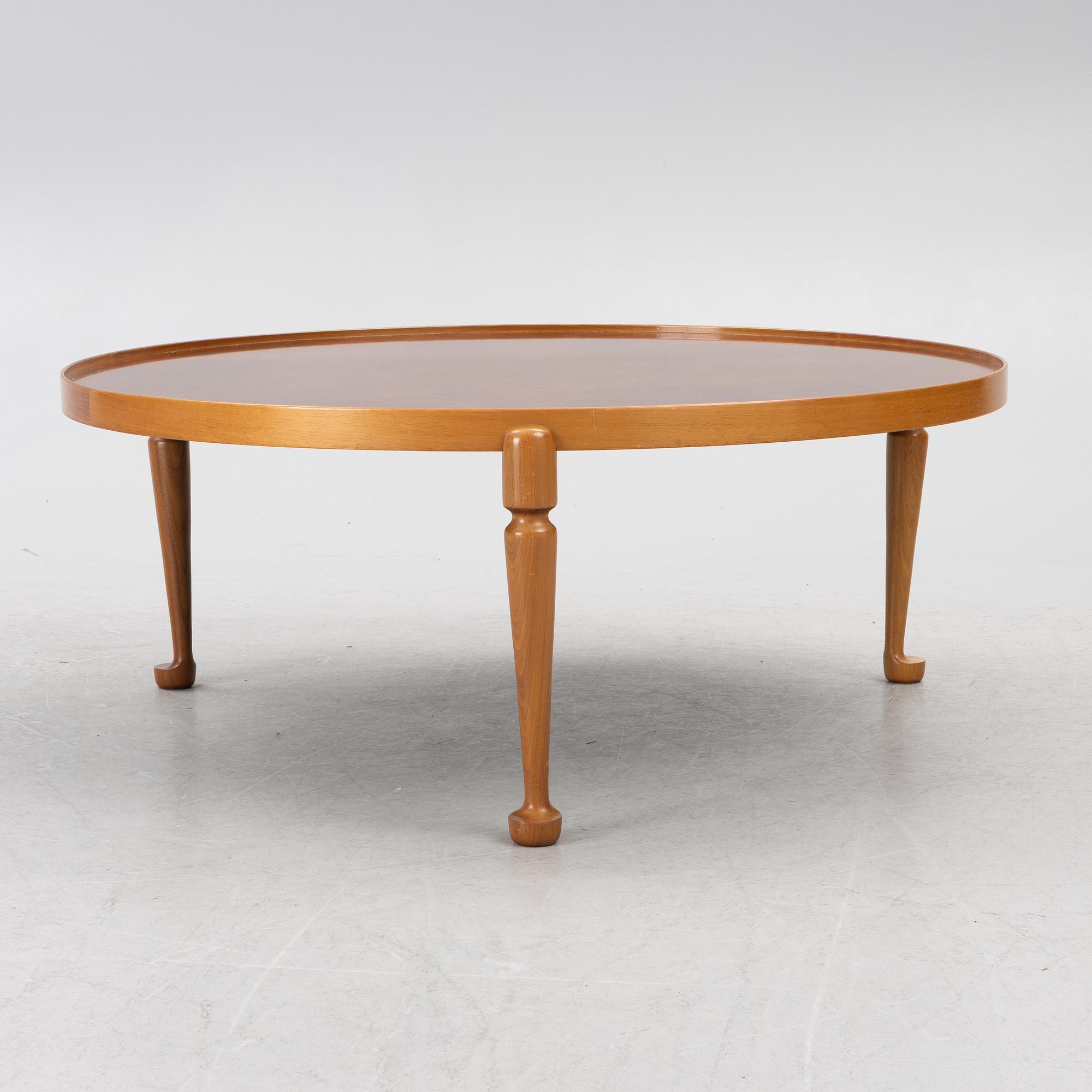 Josef Frank, a model 2139 coffee table, AB Eriksson & Söner in Vrena for Firma Svenskt Tenn, Sweden, 21st century.