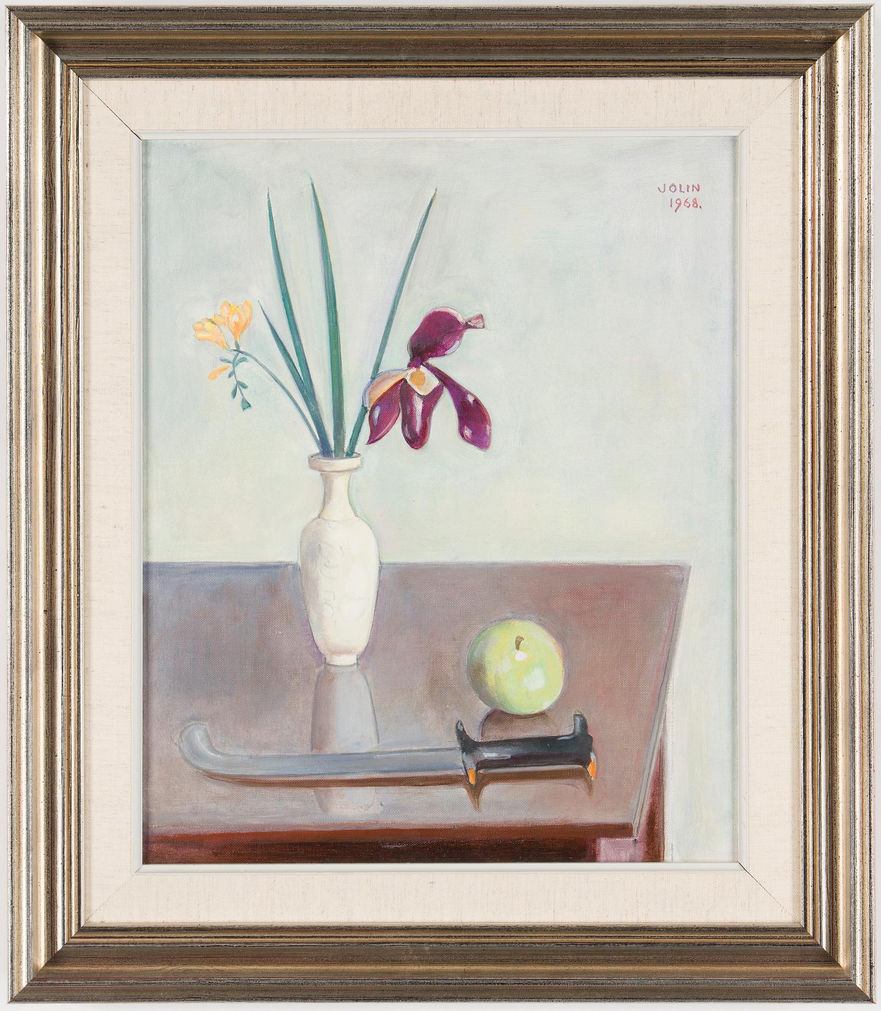 EINAR JOLIN, oil on canvas, signed.