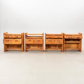 Hans Frydendal, Shelves 4 dlr "Christian IV" for IDE Furniture Denmark 1970s.