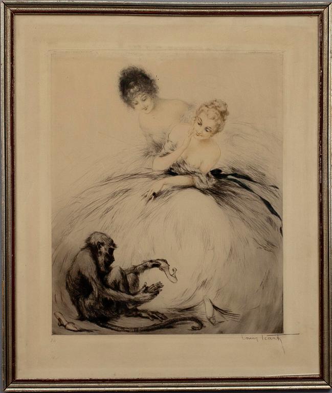 LOUIS ICART, heliogravyr, signerad och numrerad 84.