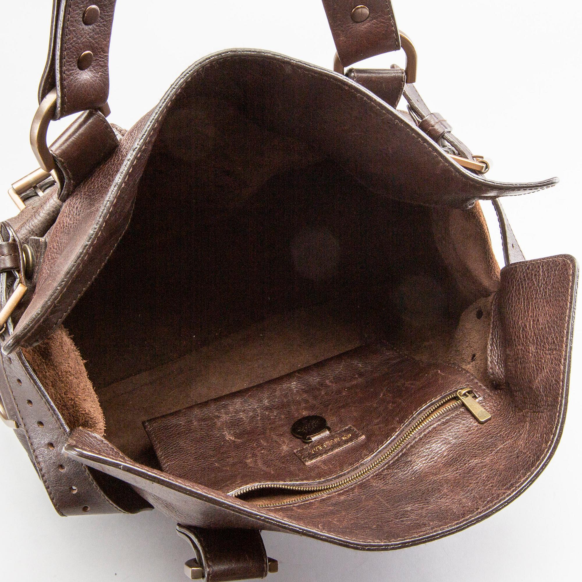 MULBERRY, bag "Roxanne" and a wallet.