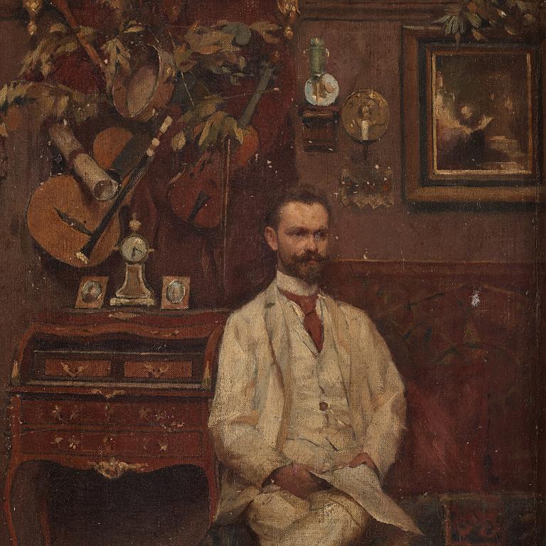 Philip Alexius De Laszlo, Porträtt föreställande Heinrich Kautsch.
