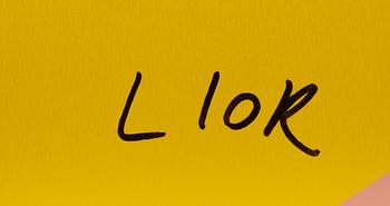 RON LIOR, mapp med 4 seriegrafier, signerad och numrerad 92/250.