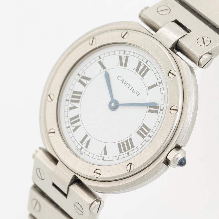 Cartier, Santos VLC, wristwatch, 32,5 mm.