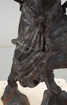 SKULPTUR, brons, troligen Thailand.