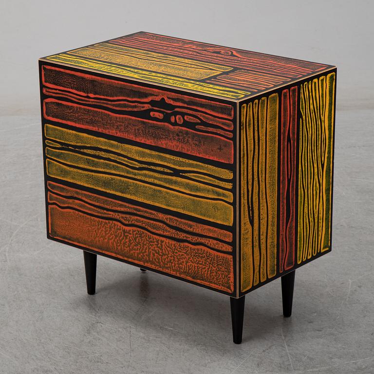 Sebastian Wrong & Richard Woods, "WrongWood solo drawerer cabinet", Established & Sons, 2007.