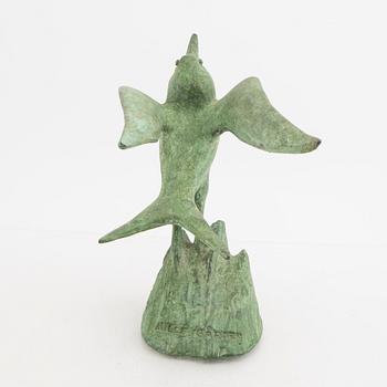 Carl Milles efter, skulptur brons, märkt Millesgården.