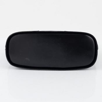 Lanvin, a black vintage leather bag.