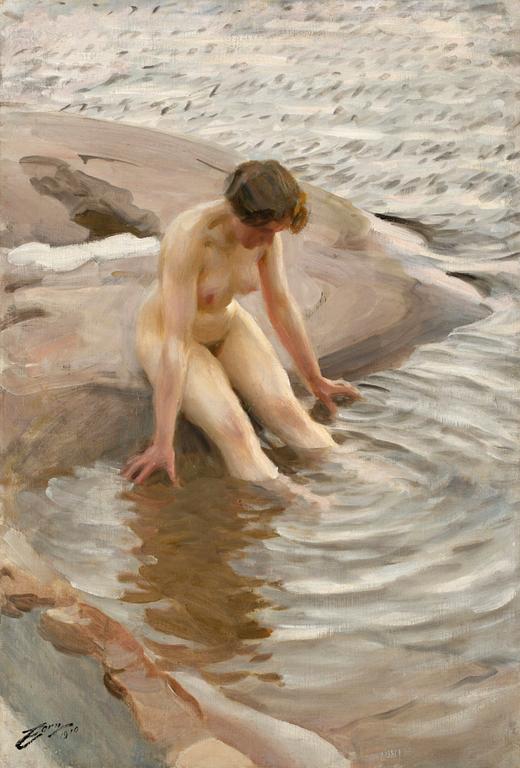 Anders Zorn, "Vått".