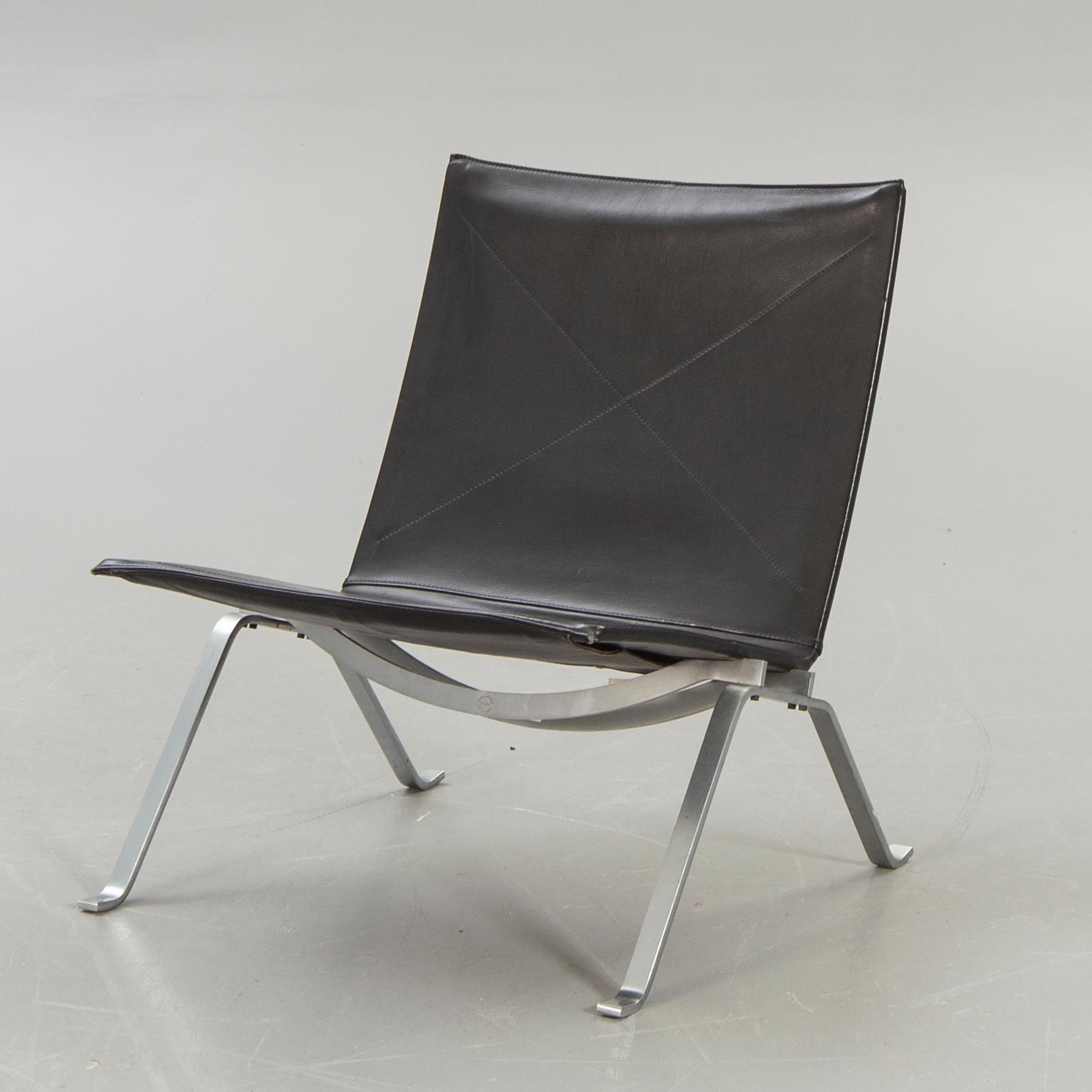 Poul Kjaerholm, fåtölj, "PK 22", Fritz Hansen, 1988.