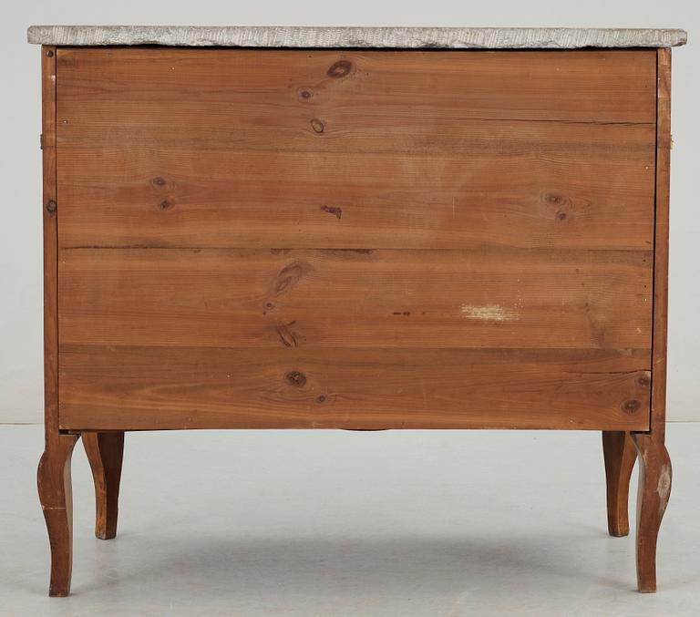 BYRÅ, gustaviansk stil, 1800-talets slut.