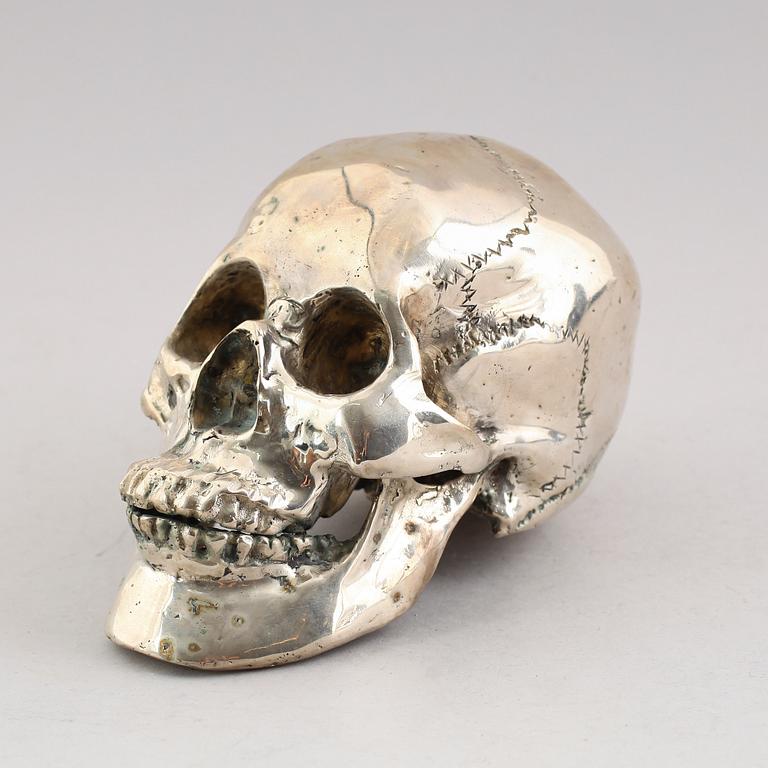 SKULPTUR, försilvrad mässing, 1900-talets andra hälft.