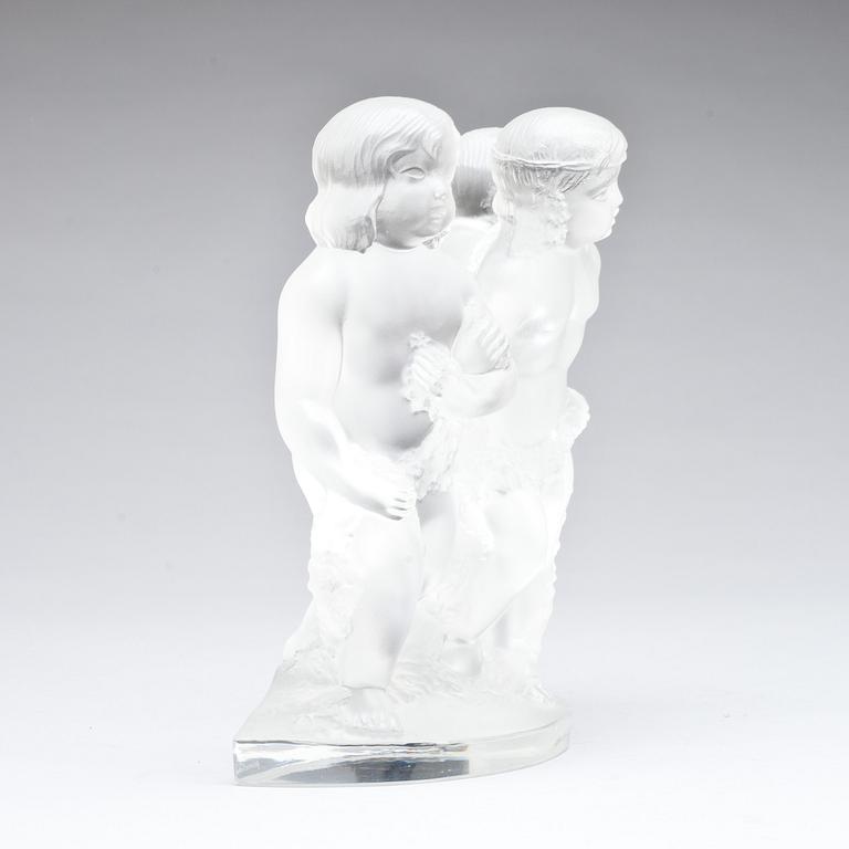 FIGURIN, glas. Lalique.