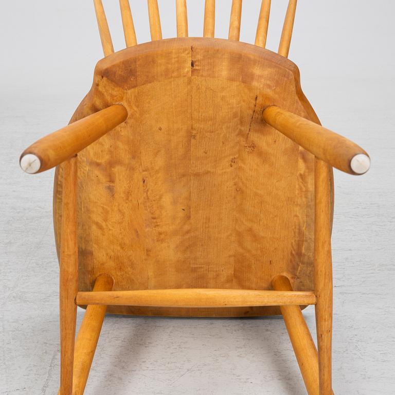 Carl Malmsten, a set of four 'Lilla Åland' chairs.