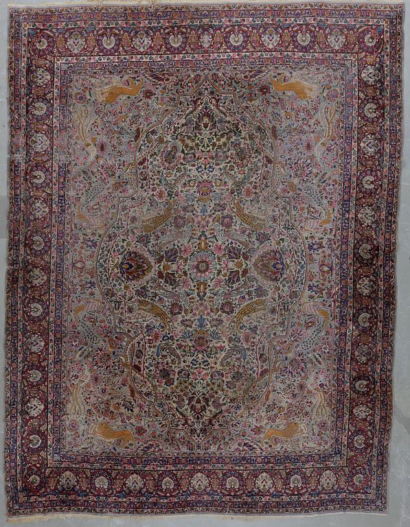 MATTA. Semiantik Kirman/Yesd figural. Ca 405x310 cm.