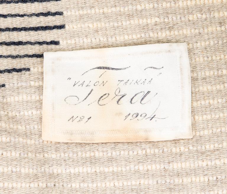 Teppo Terä, rya, Finland, 1994, ca 161x111 cm.