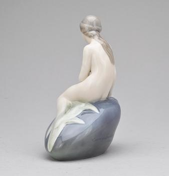 FIGURIN, porslin, Royal Copenhagen, Danmark, 1900-tal.