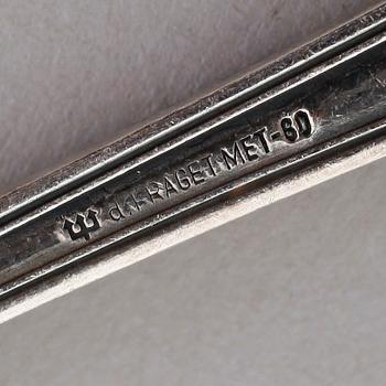 BESTICK, 24 delar, nysilver, Polen, 1900-tal.