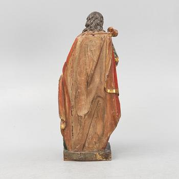 Sculpture, depicting "John the Baptist", Southern Europe, 18th century.