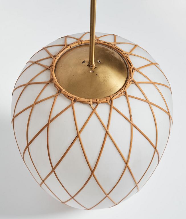 Harald Notini, a ceiling lamp, model '11555', Arvid Böhlmarks Lampfabrik, Sweden 1940s.