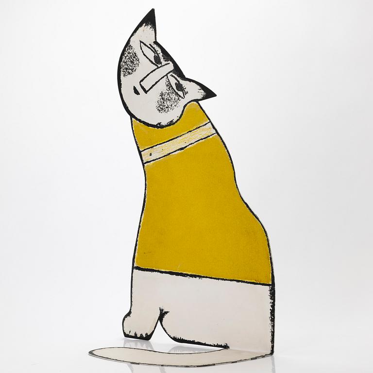 Beverloo Corneille, Seated cat.