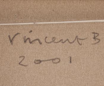 VINCENT BAKKUM, olja på duk, signerad och daterad 2001 a tergo.