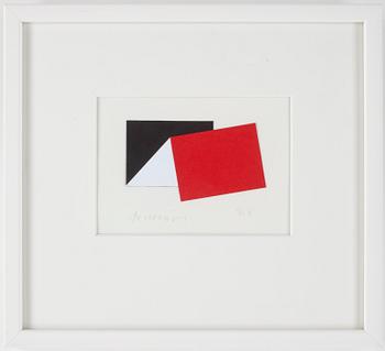 Jo Niemeyer · JO NIEMEYER, collage, sign o dat -07.