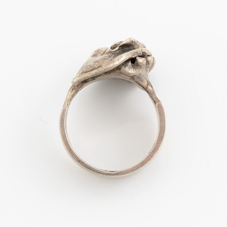 Olle Ohlsson, ring, silver.