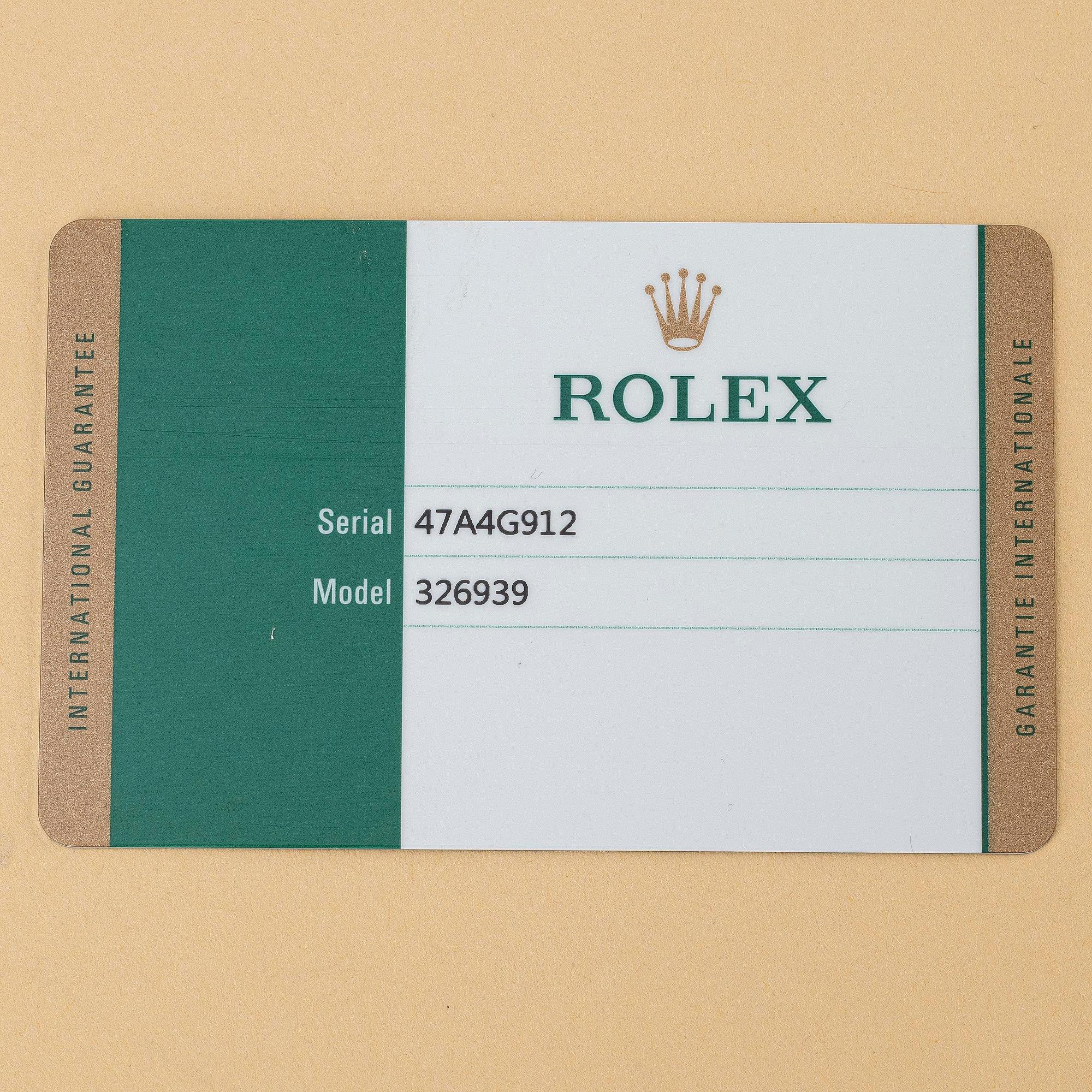 Rolex, Sky-Dweller, "White Gold", ca 2018.
