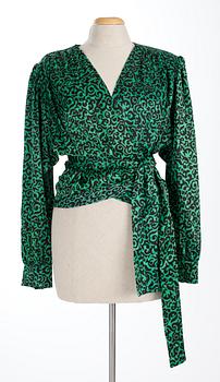 40. An Yves Saint Laurent blouse.