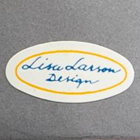 LISA LARSON, four stoneware figurines/candlesticks, Gustavsberg, second half of the 19th century.