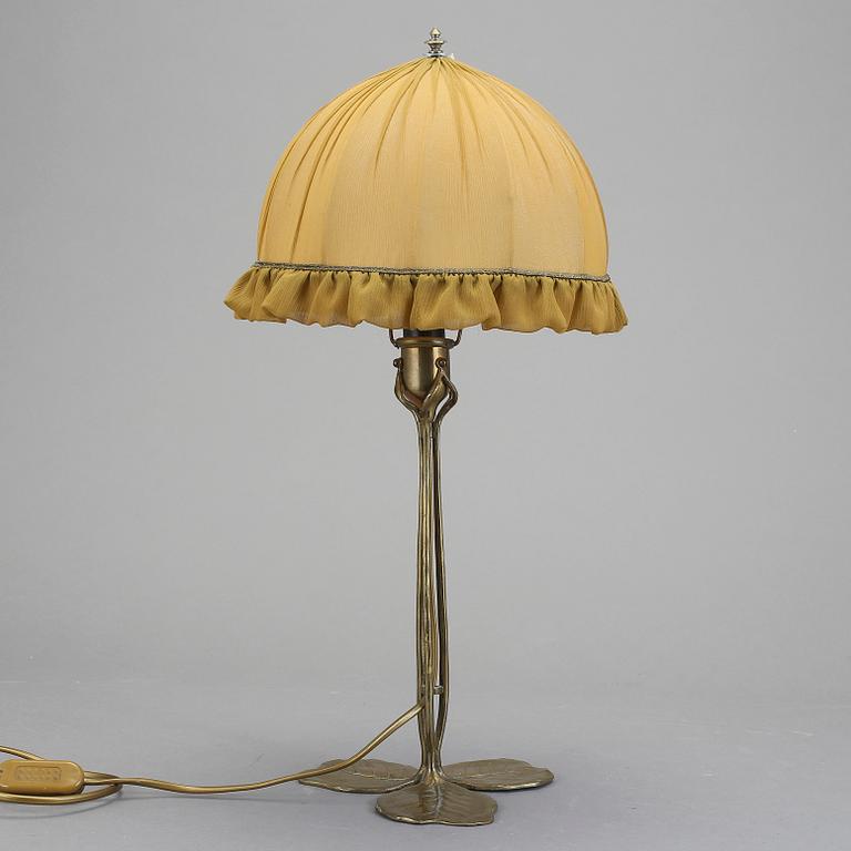 BORDSLAMPA, jugend-stil, 1900-talets mitt.