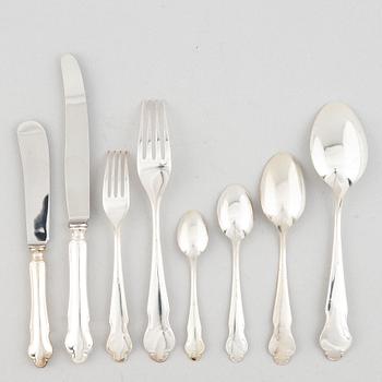 A Swedish cutlery, model 'Disa', KG Markströms, Lidköping, some 1973 (75 pieces).