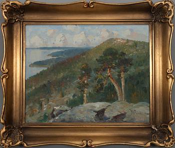 VIKTOR NIKKANEN (FINLAND), olja på duk, sign.
